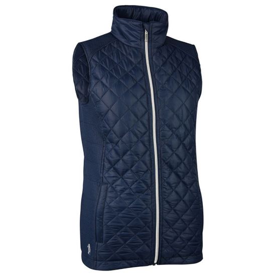 Picture of Glenmuir Ladies Sabine Quilted Performance Golf Gilet - Size S Only
