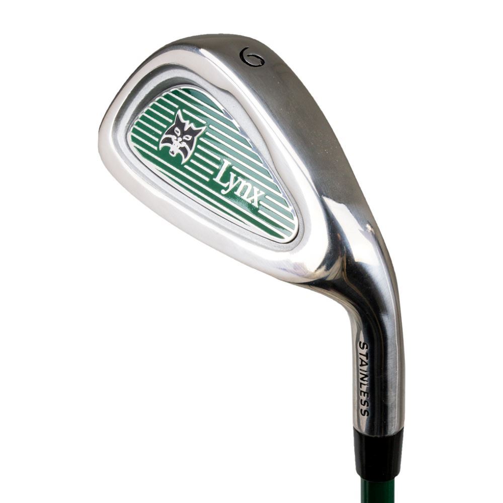 Lynx Junior 9-Iron - Green - Height: 43cm - 51cm (Age 5 - 7)