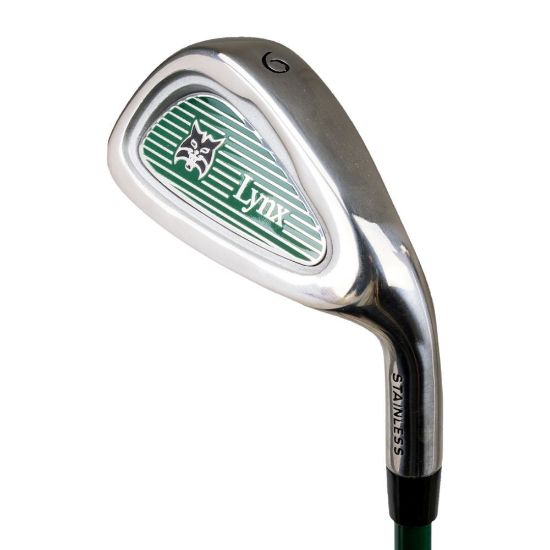 Picture of Lynx Junior 9-Iron - Green - Height: 43cm - 51cm (Age 5 - 7)