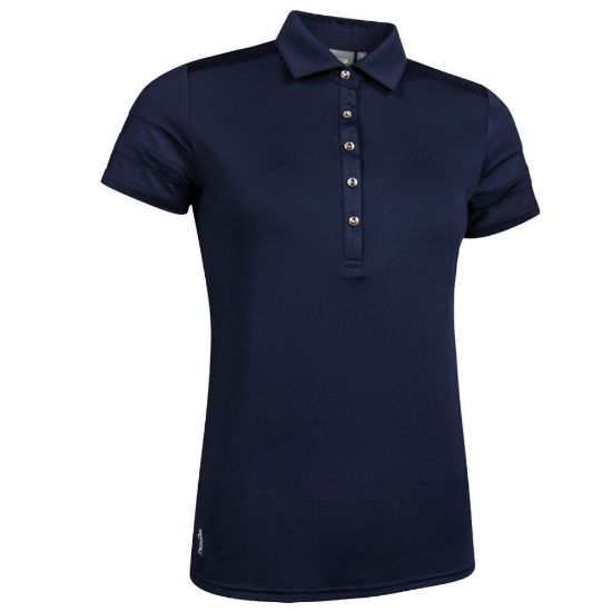 Picture of Glenmuir Ladies India Golf Polo Shirt - Size S Only