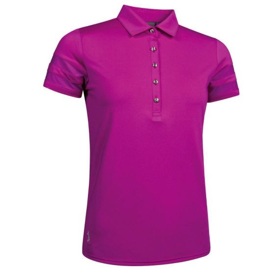 Picture of Glenmuir Ladies India Golf Polo Shirt - Size S Only