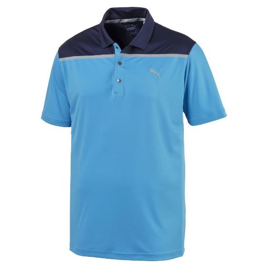 Picture of Puma Bonded Colourblock Polo Shirt
