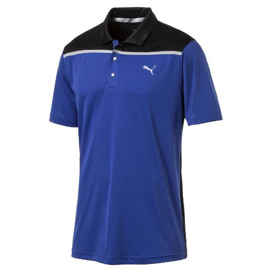 Picture of Puma Bonded Colourblock Polo Shirt