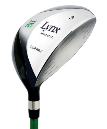 Picture of Lynx Junior 3-Wood - Green - Height: 43cm - 51cm (Age 5 - 7)