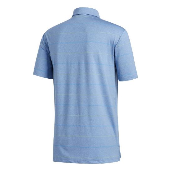 Picture of adidas Ultimate Heather Stripe Polo Shirt - S Only