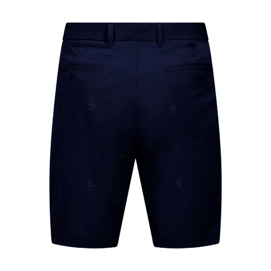 Picture of Original Penguin All Over  'Pete' Emoridered Golf  Shorts - Waist 32" & 36" Only