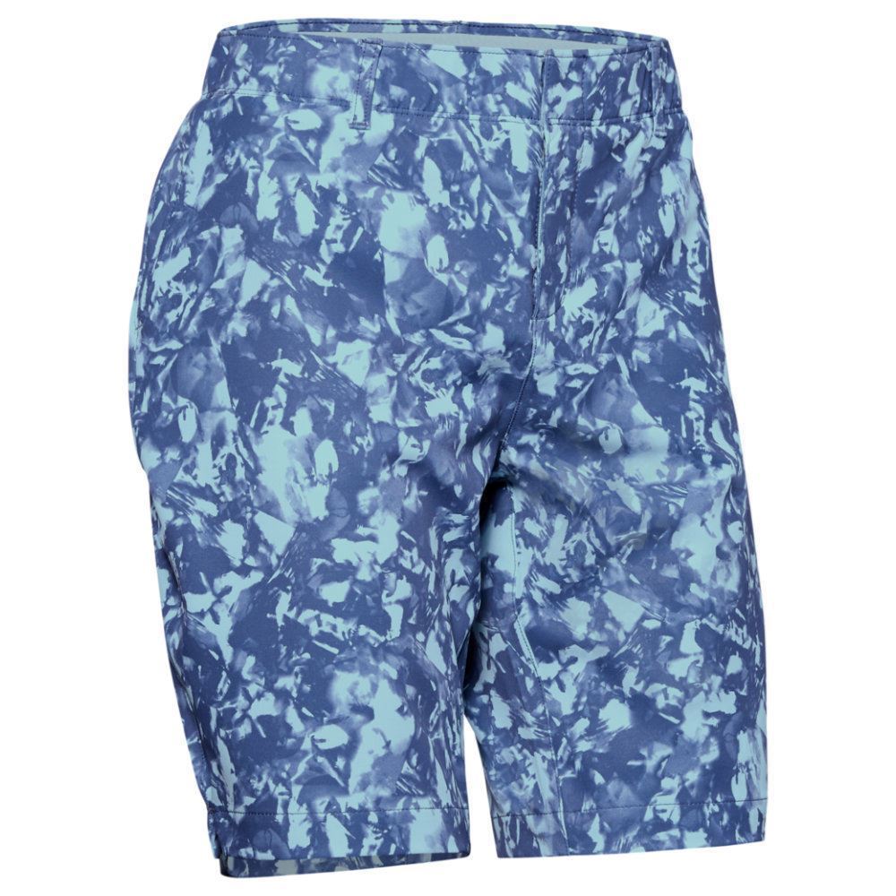 Under Armour Ladies Links Printed Golf Shorts - Size 12 Only