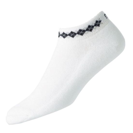 Picture of FootJoy Ladies ProDry Lightweight Sportlet Argyle Socks