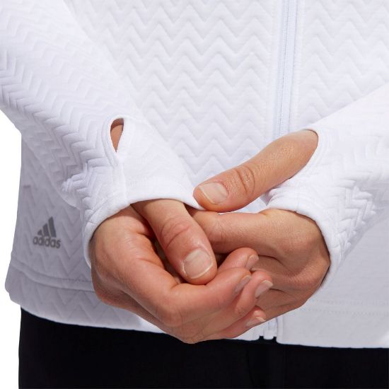 Picture of adidas Ladies Textured Layer Jacket