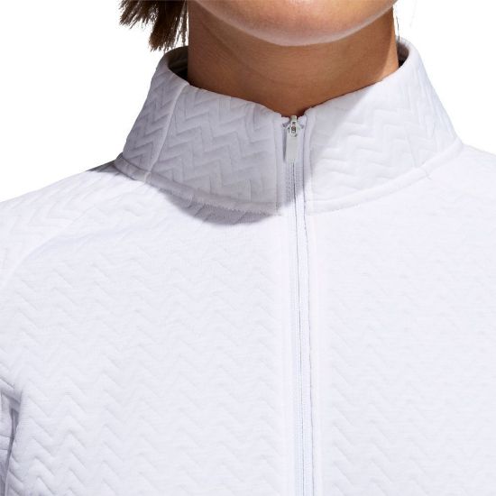 Picture of adidas Ladies Textured Layer Jacket
