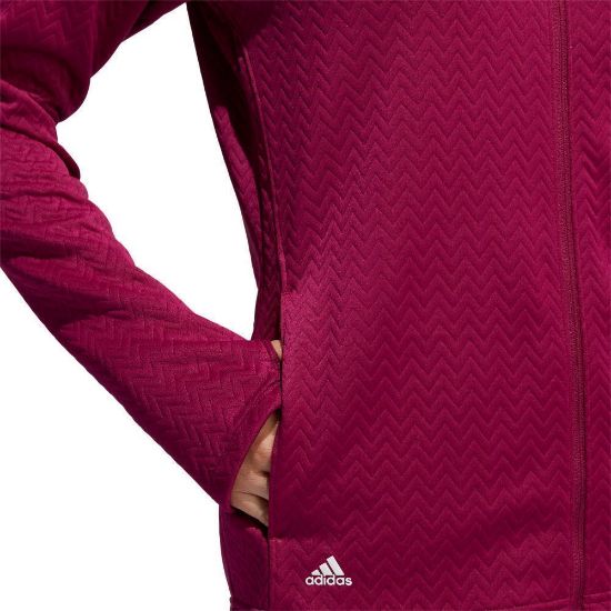 Picture of adidas Ladies Textured Layer Jacket
