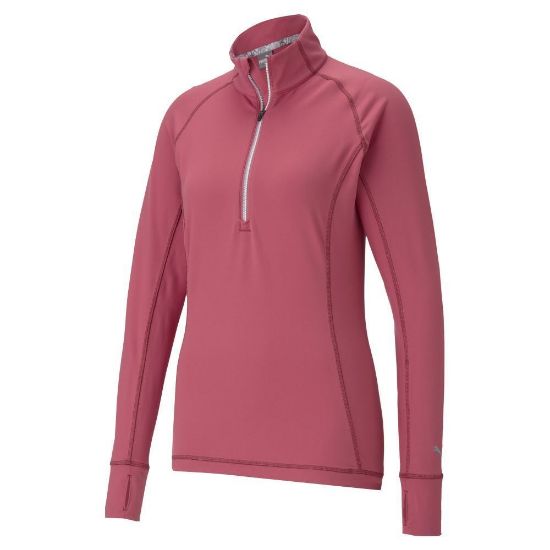 Picture of Puma Ladies Rotation 1/4 Zip Pullover