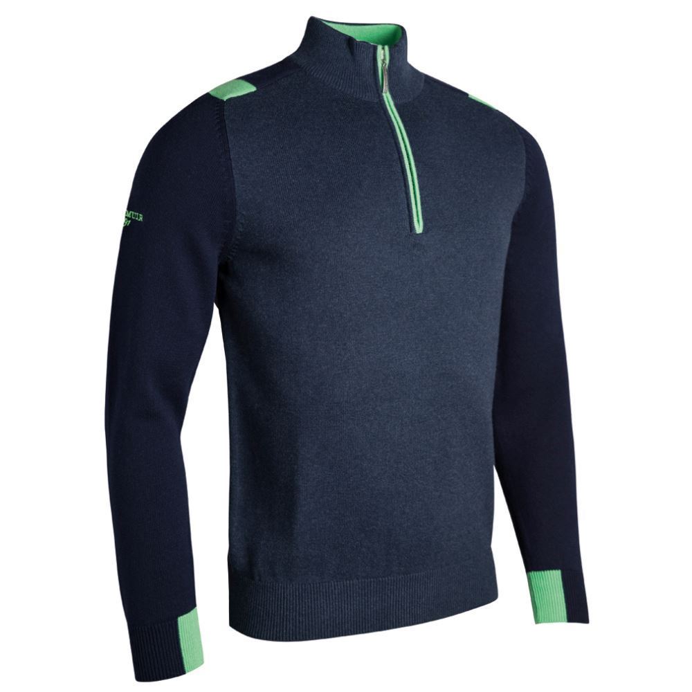 Glenmuir Men's Girvan Touch of Cashmere Sweater