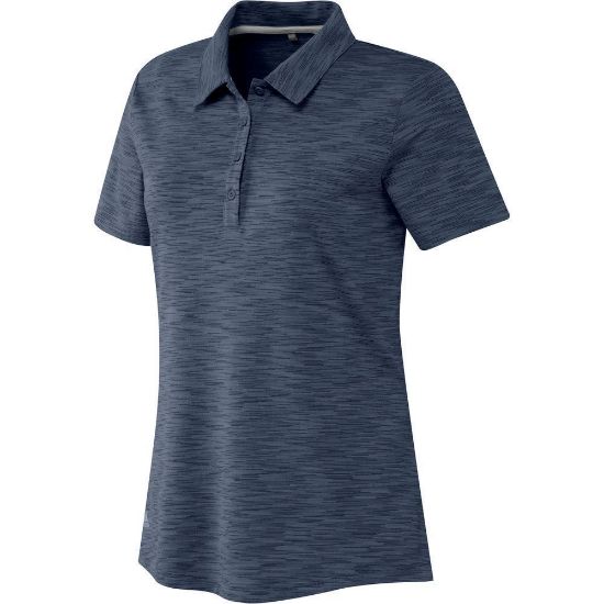 Picture of adidas Ladies Spacedye Golf Polo Shirt - XS & L Only