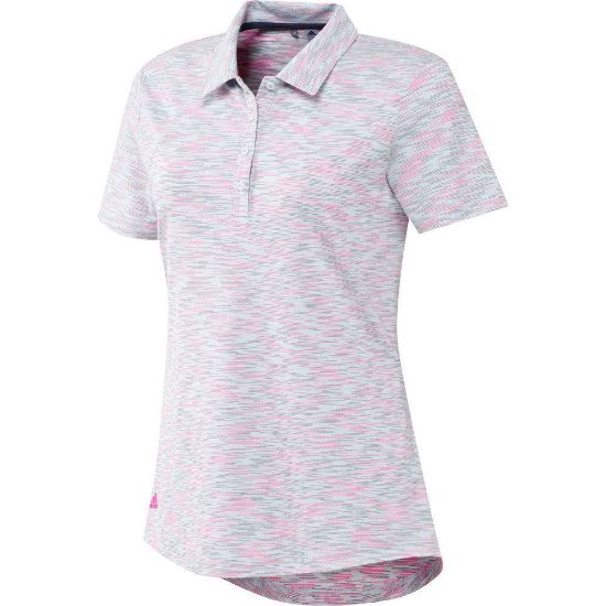 Picture of adidas Ladies Spacedye Golf Polo Shirt - XS & L Only
