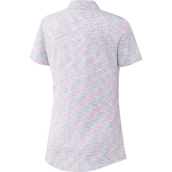 Picture of adidas Ladies Spacedye Golf Polo Shirt - XS & L Only