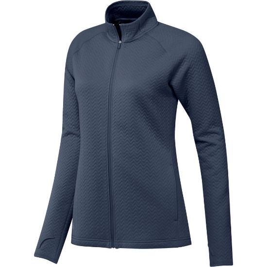 Picture of adidas Golf Ladies Textured Layer Jacket
