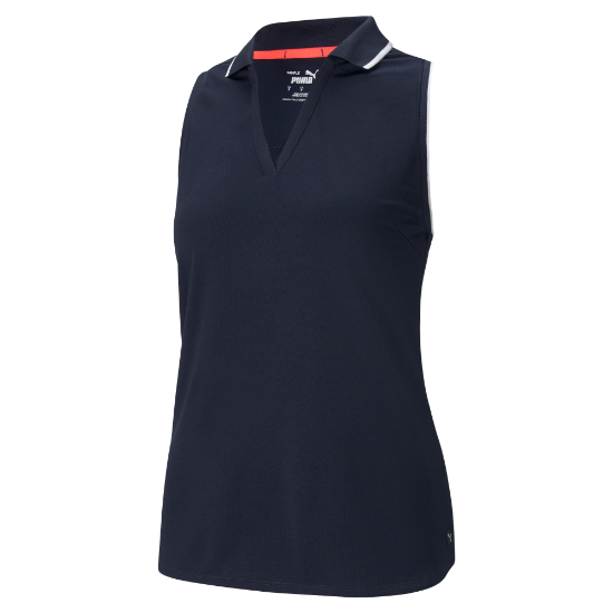 Picture of Puma Ladies MATTR Sleeveless Polo Shirt - M & L Only