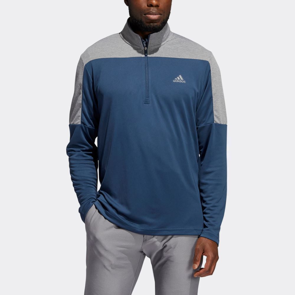 adidas Men's Lightweight Quarter-Zip Sweatshirt