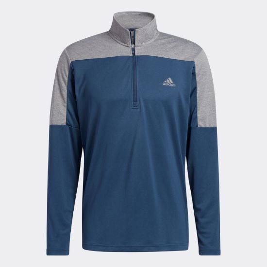 Picture of adidas Men's Lightweight Quarter-Zip Sweatshirt