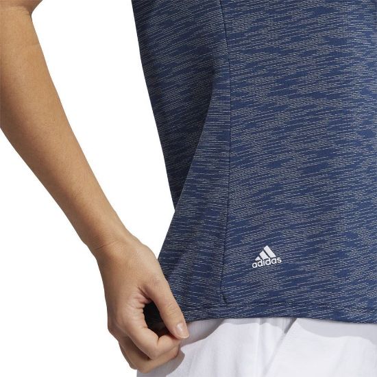 Picture of adidas Ladies Spacedye Golf Polo Shirt - XS & L Only