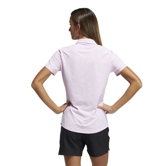 Picture of adidas Ladies Spacedye Golf Polo Shirt - XS & L Only