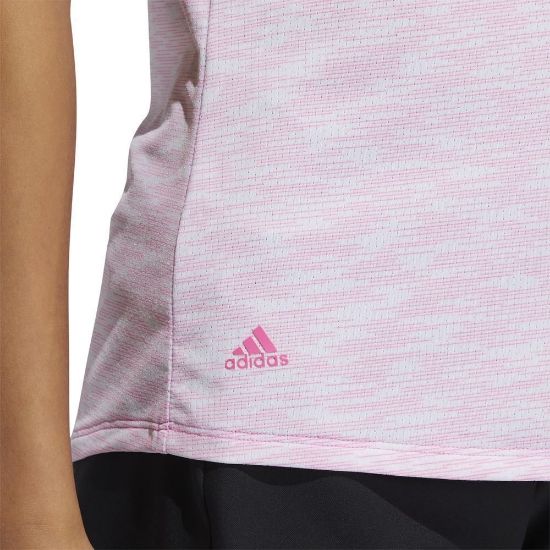 Picture of adidas Ladies Spacedye Golf Polo Shirt - XS & L Only