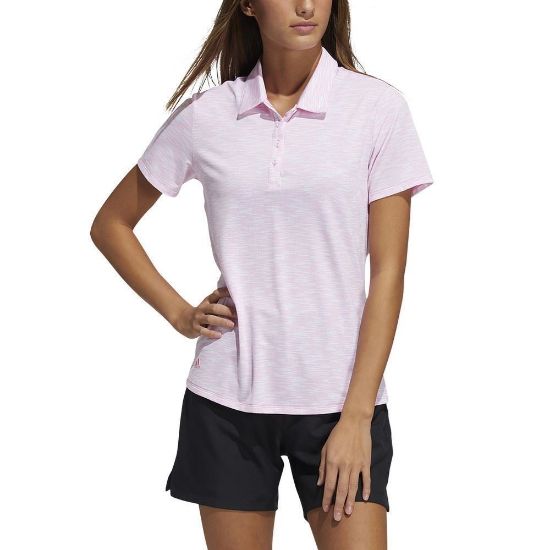 Picture of adidas Ladies Spacedye Golf Polo Shirt - XS & L Only