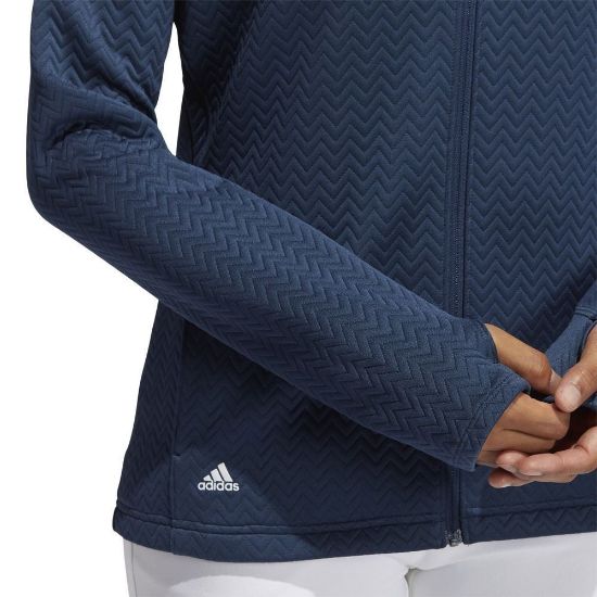Picture of adidas Golf Ladies Textured Layer Jacket