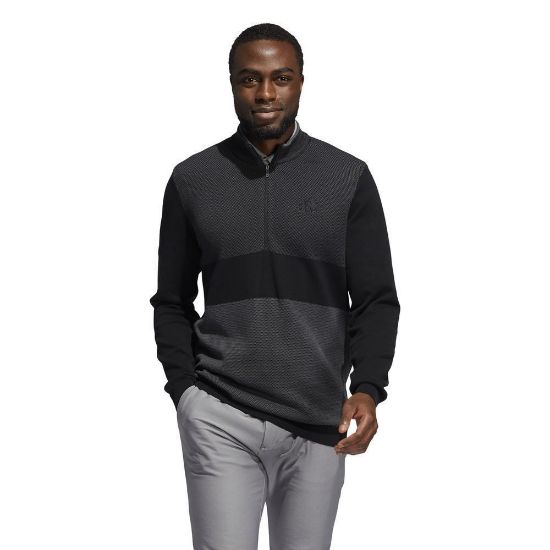 Picture of adidas Men's  Quarter Zip Golf Layer