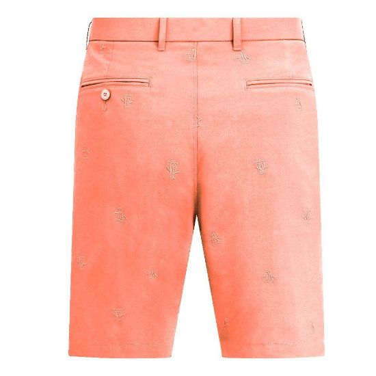 Picture of Original Penguin All Over 'Pete' Embroidered Golf Shorts - Waist Size 34 & 40 Only