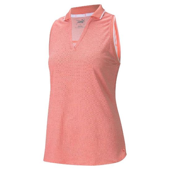 Picture of Puma Ladies MATTR Sleeveless Polo Shirt - M & L Only