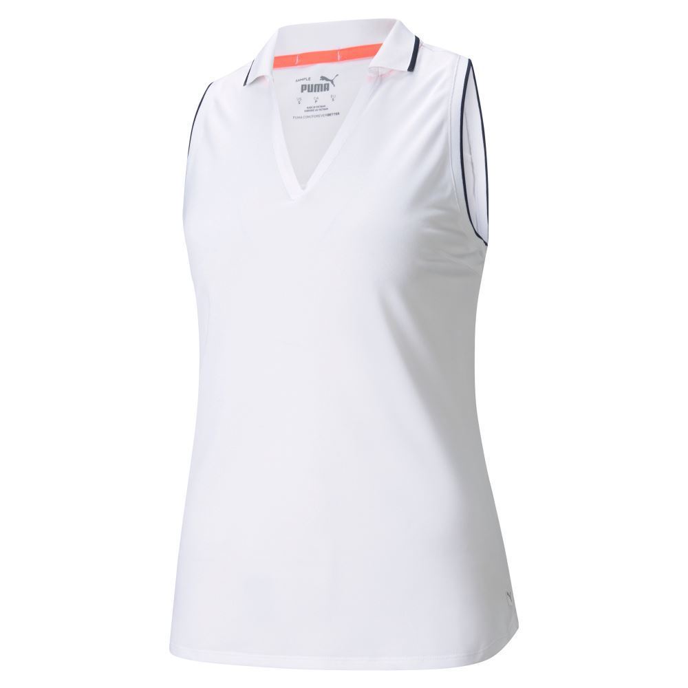 Puma Ladies MATTR Sleeveless Polo Shirt - M & L Only