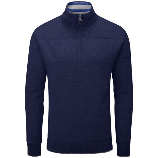 Picture of Oscar Jacobson Mens  Anders Merino Pullover