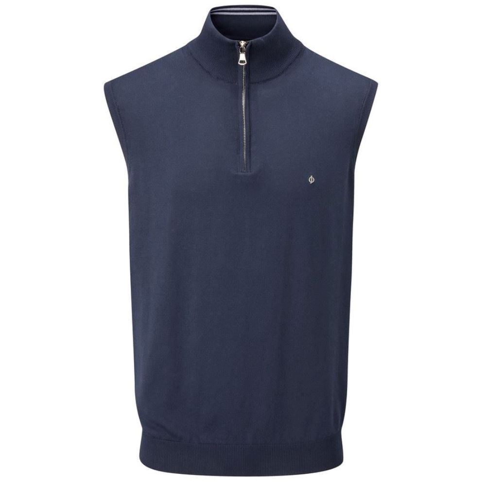Oscar Jacobson Mens Bob Pin Knit  Sleeveless Sweater
