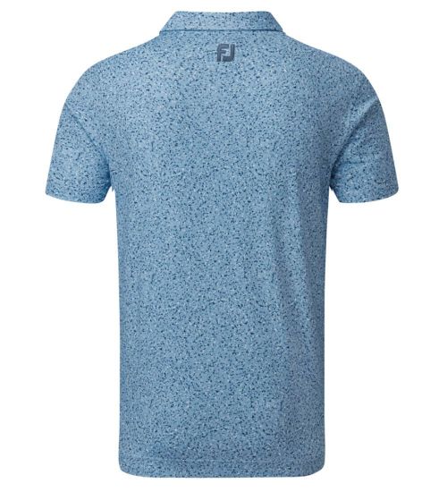 Picture of FootJoy Men's Lisle Granite Print Golf Polo Shirt