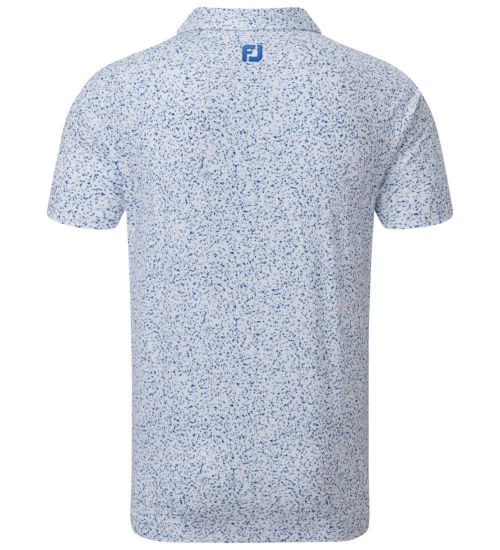 Picture of FootJoy Men's Lisle Granite Print Golf Polo Shirt