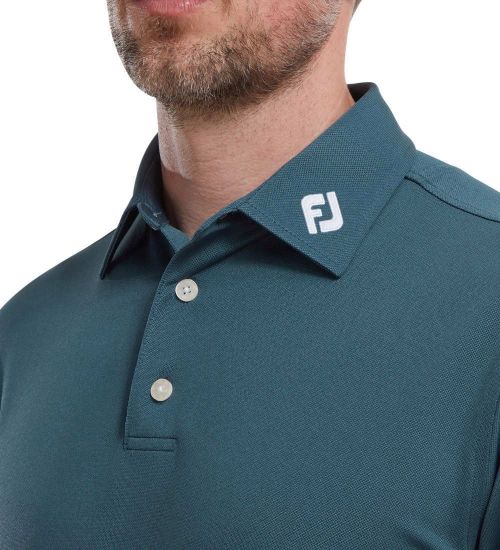Picture of FootJoy Men's Solid Stretch Pique Golf Polo Shirt