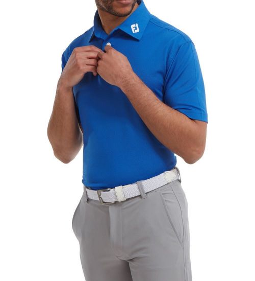 Picture of FootJoy Men's Solid Pique Golf Polo Shirt
