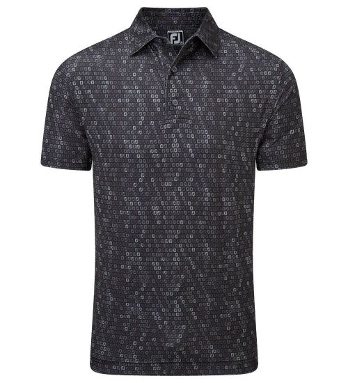Picture of FootJoy Men's Lisle Digi Camo Print Golf Polo Shirt