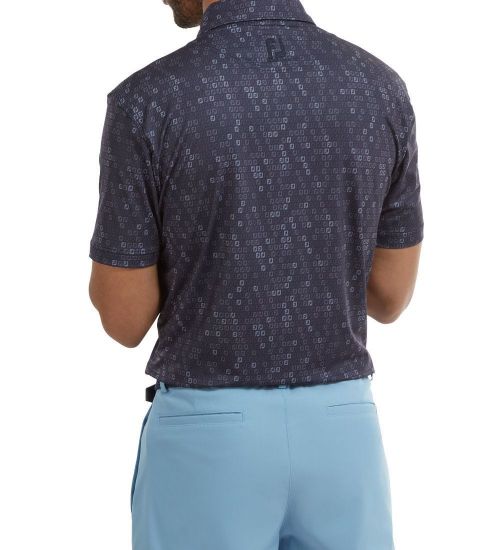 Picture of FootJoy Men's Lisle Digi Camo Print Golf Polo Shirt