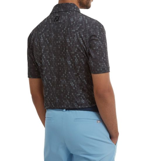 Picture of FootJoy Men's Lisle Digi Camo Print Golf Polo Shirt