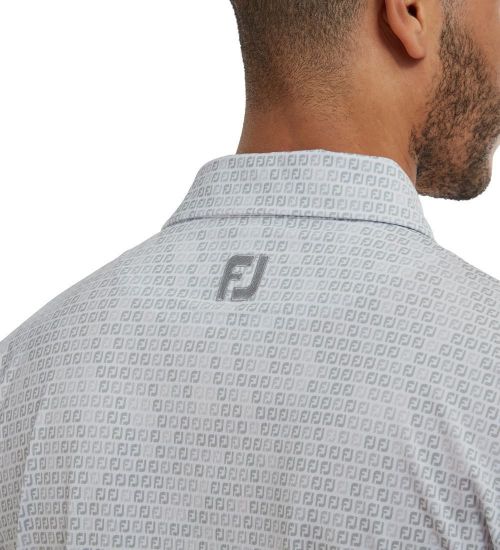 Picture of FootJoy Men's Lisle Digi Camo Print Golf Polo Shirt