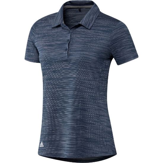 Picture of adidas Ladies Spacedye Golf Polo Shirt