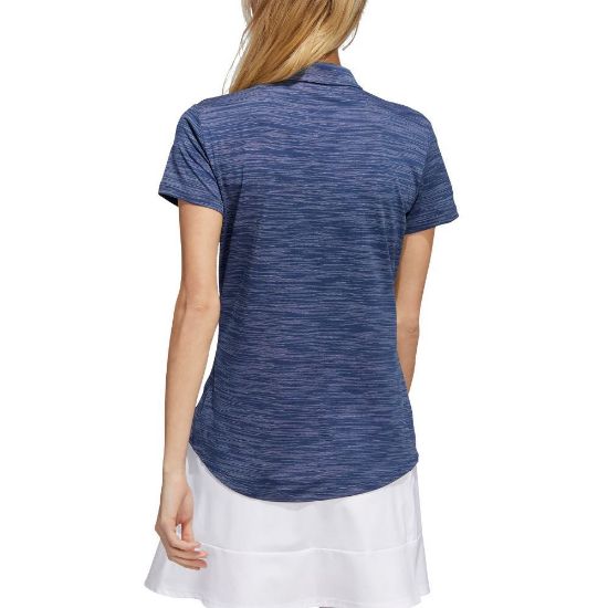 Picture of adidas Ladies Spacedye Golf Polo Shirt