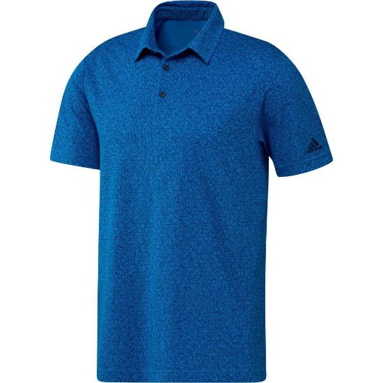 Picture of adidas Men's Primeblue Abstract Print Golf Polo Shirt