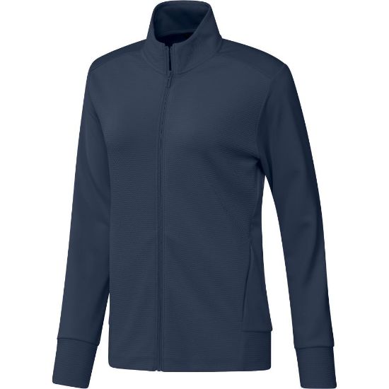 Picture of adidas Ladies Texture Full Zip Golf Jacket
