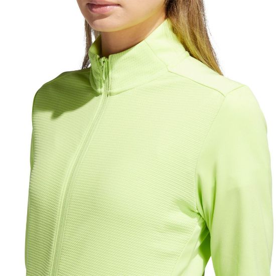 Picture of adidas Ladies Texture Full Zip Golf Jacket