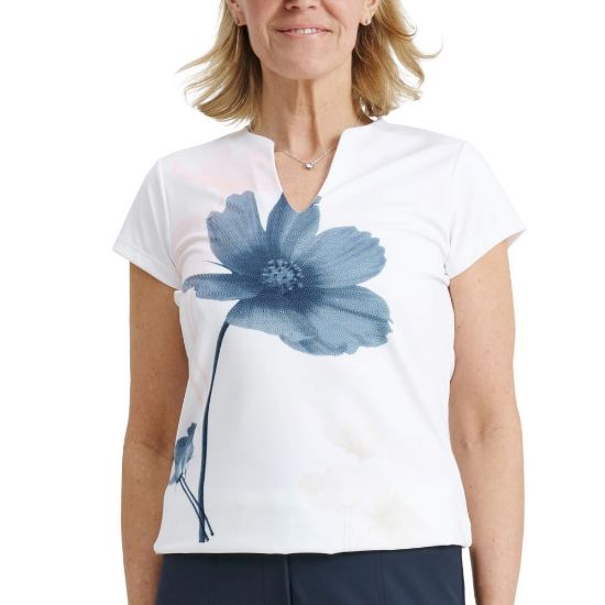 Picture of Abacus Ladies Rachel Cupsleeve Golf Polo Shirt