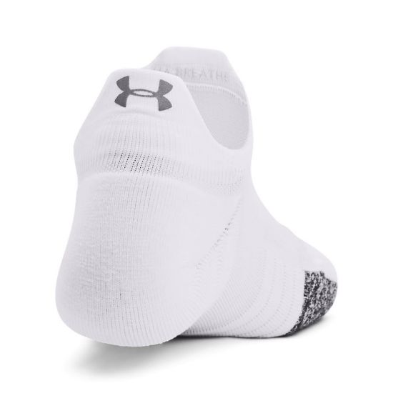 Picture of Under Armour Ladies Breathe 2 No Show Socks (2 Pair Pack)
